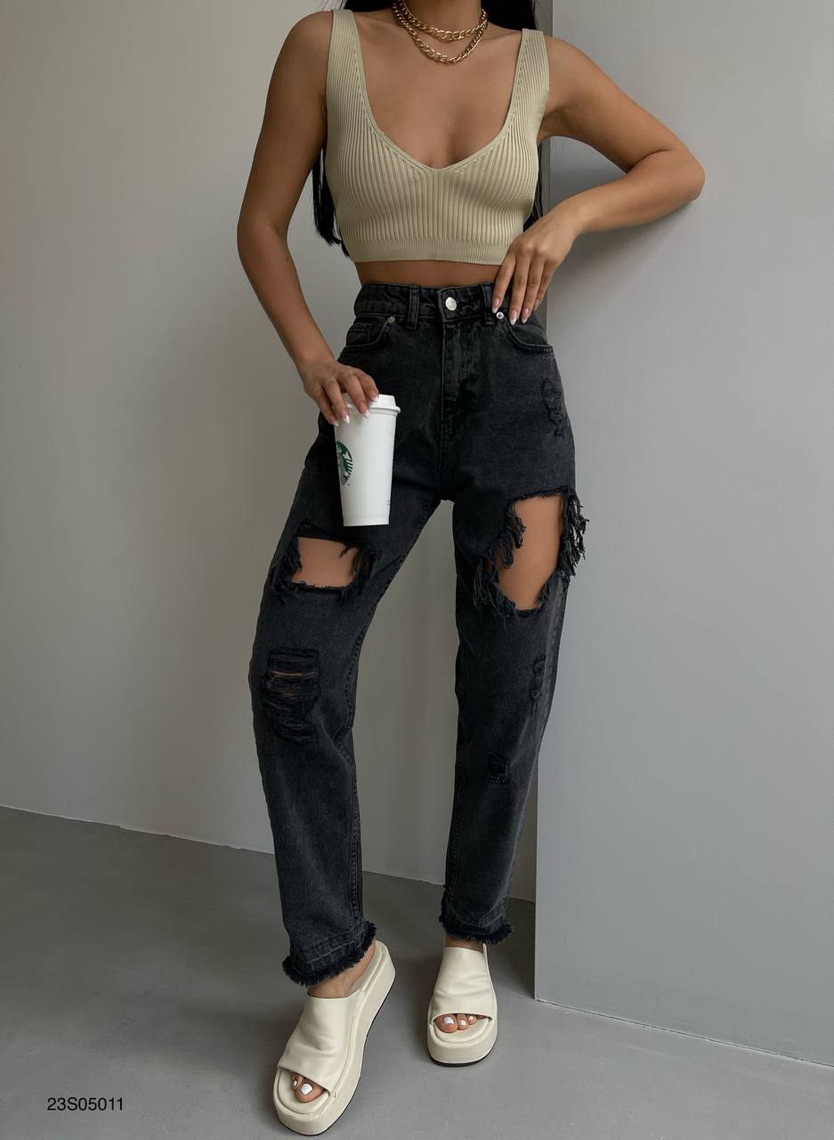 High waisted jeans - Tilda
